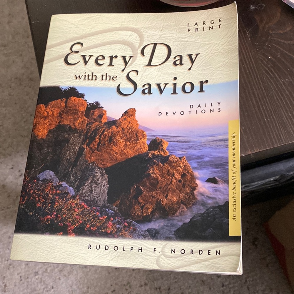 Every Day With The Savior daily devotions book